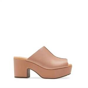 NEW CHOCOLAT BLU women's gadis platform sandal in camel leather